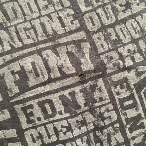 Retro New York Fire Dept All Over Print Tee - Picture 6 of 6